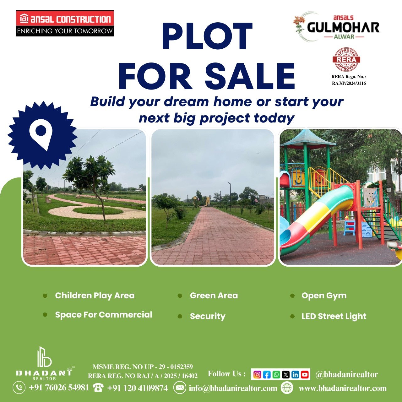 Premium Ansals Greens Alwar Property for Smart Homebuyers
