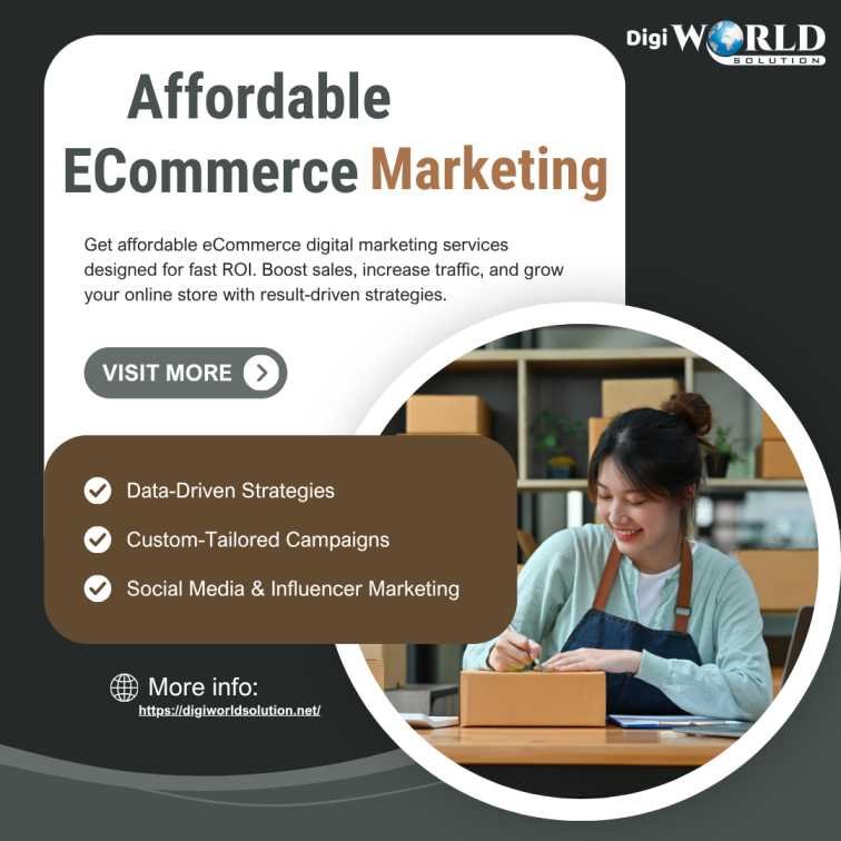 Affordable eCommerce Digital Marketing Services for Fast ROI