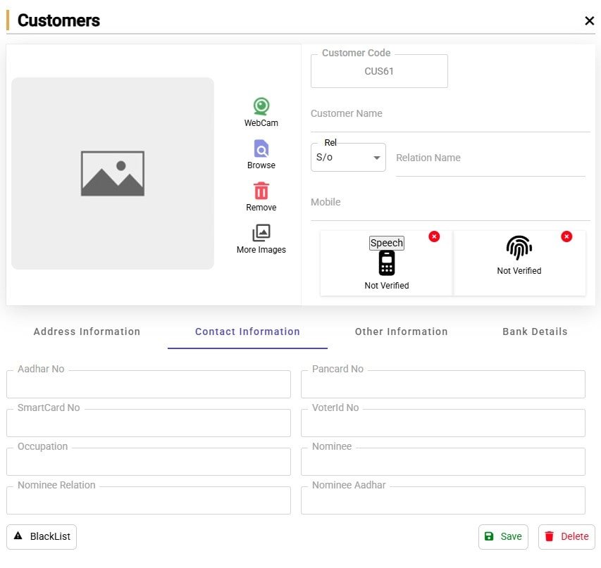 Finacc Gold loan software- pawn brokering software