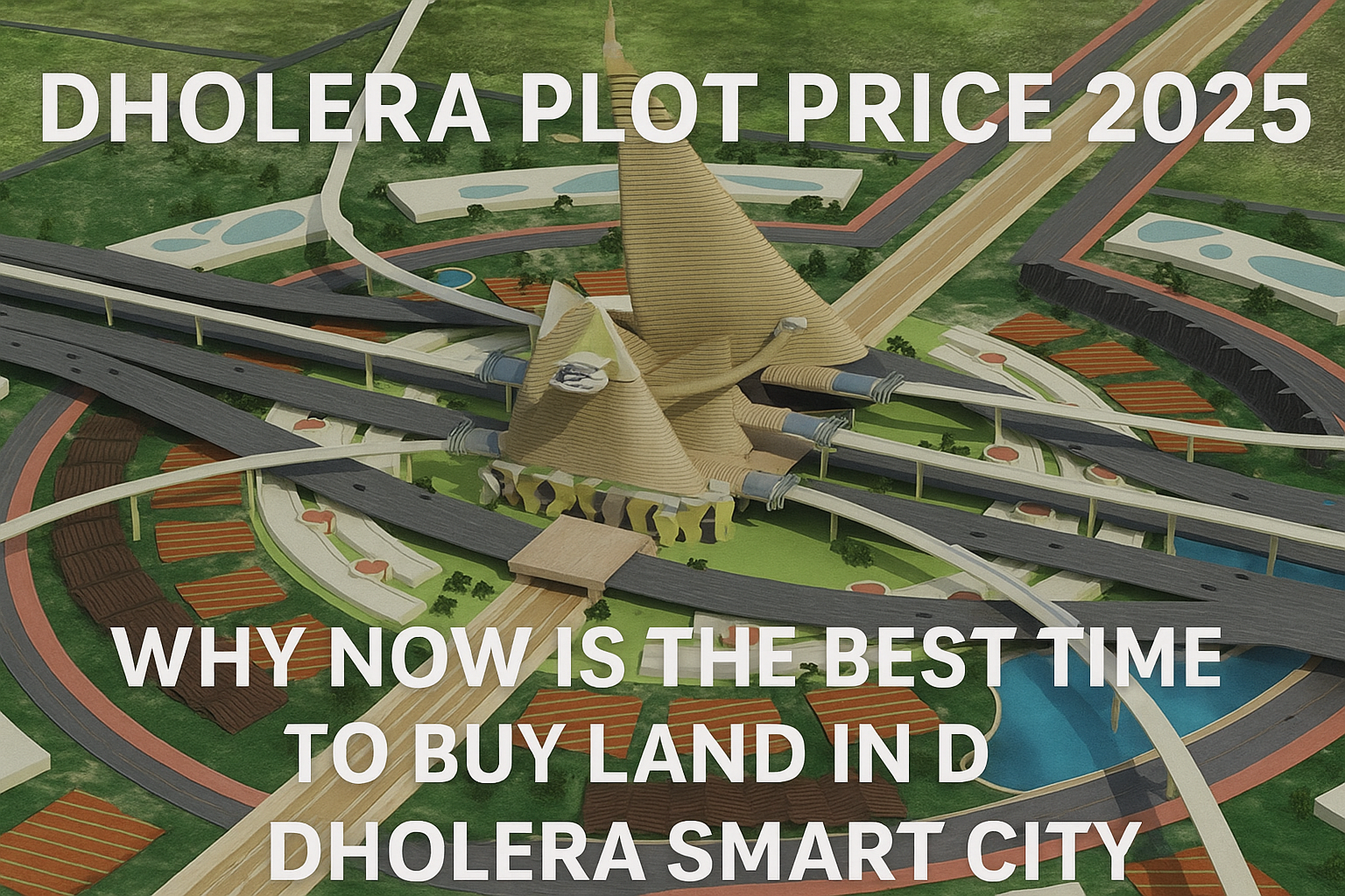 Prime Land Investment in Dholera — Expressway View City Plots