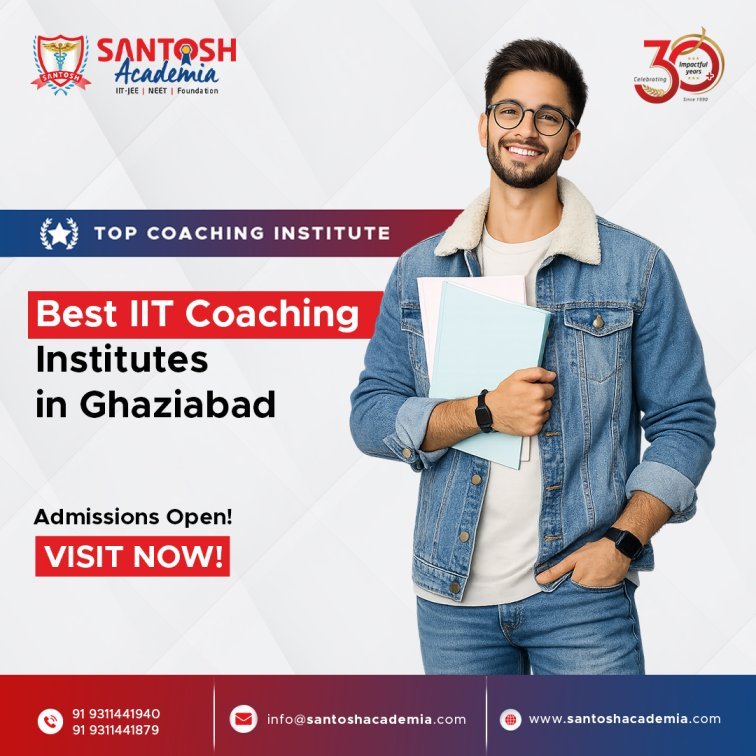 Best NEET & IIT-JEE Coaching | Santosh Academia in Ghaziabad